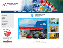 Tablet Screenshot of memorialsaudepenha.com.br